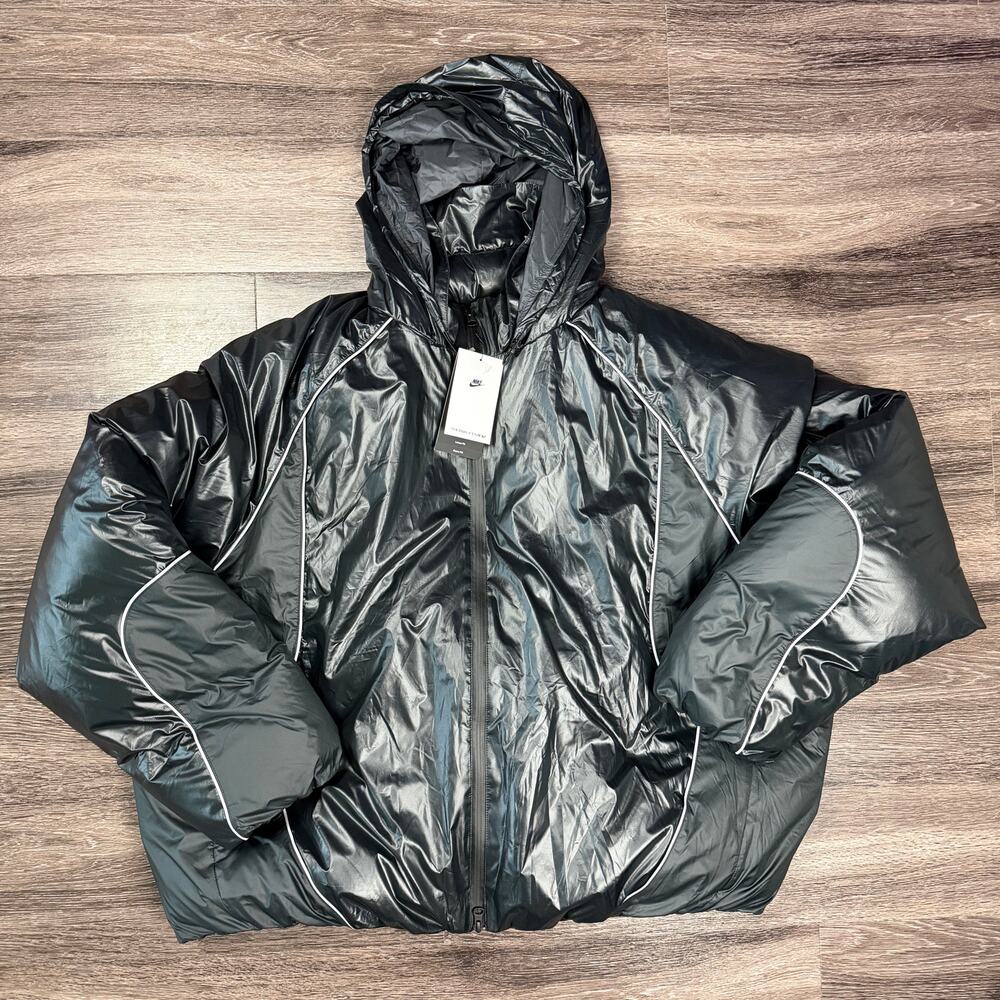 Nike Tech Bubble Jacket Black Anthracite Men’s Size XXL II3869-010 NEW w Tags